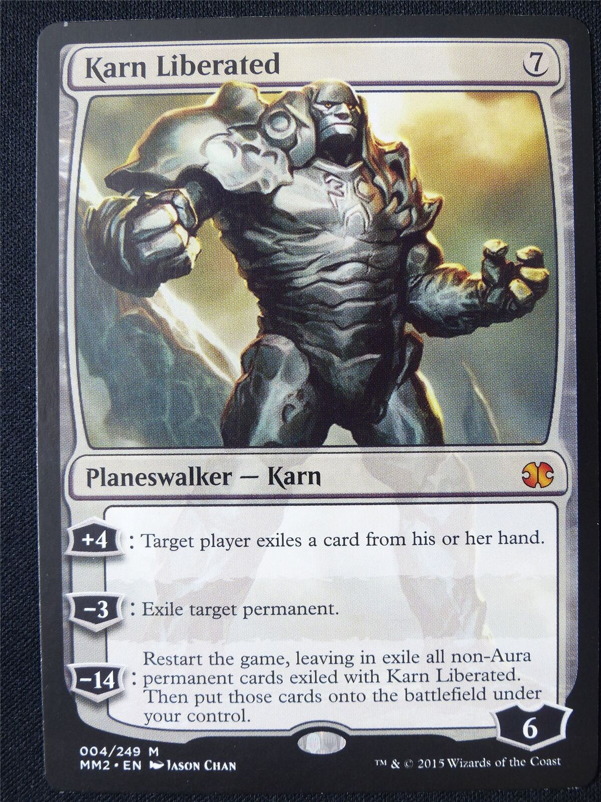 Karn Liberated - MM2 - Mtg Card #1QZ