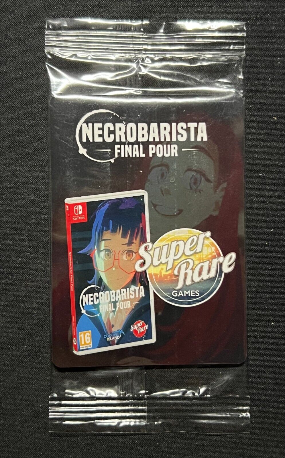 Super Rare Games Cards Only Necrobarista: Final Pour #75 - Brand New Sealed