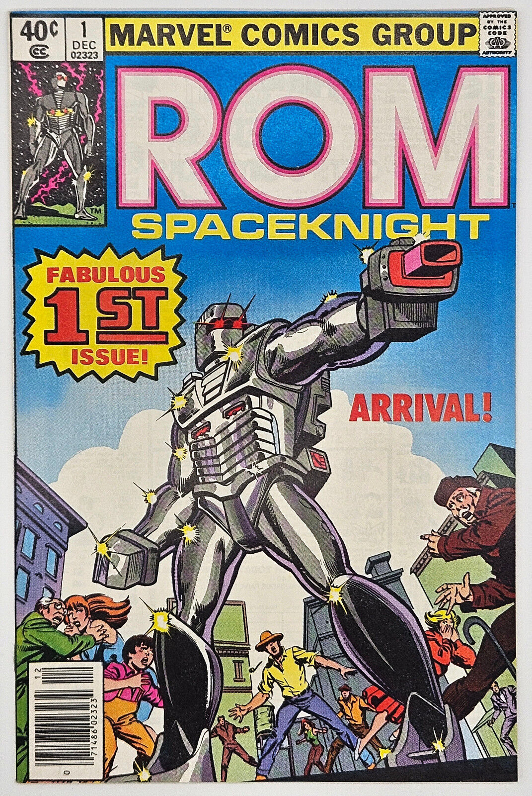 ROM Spaceknight #1 1979 9.4 NM Origin & 1st Appearance; Based on toy; Newsstand