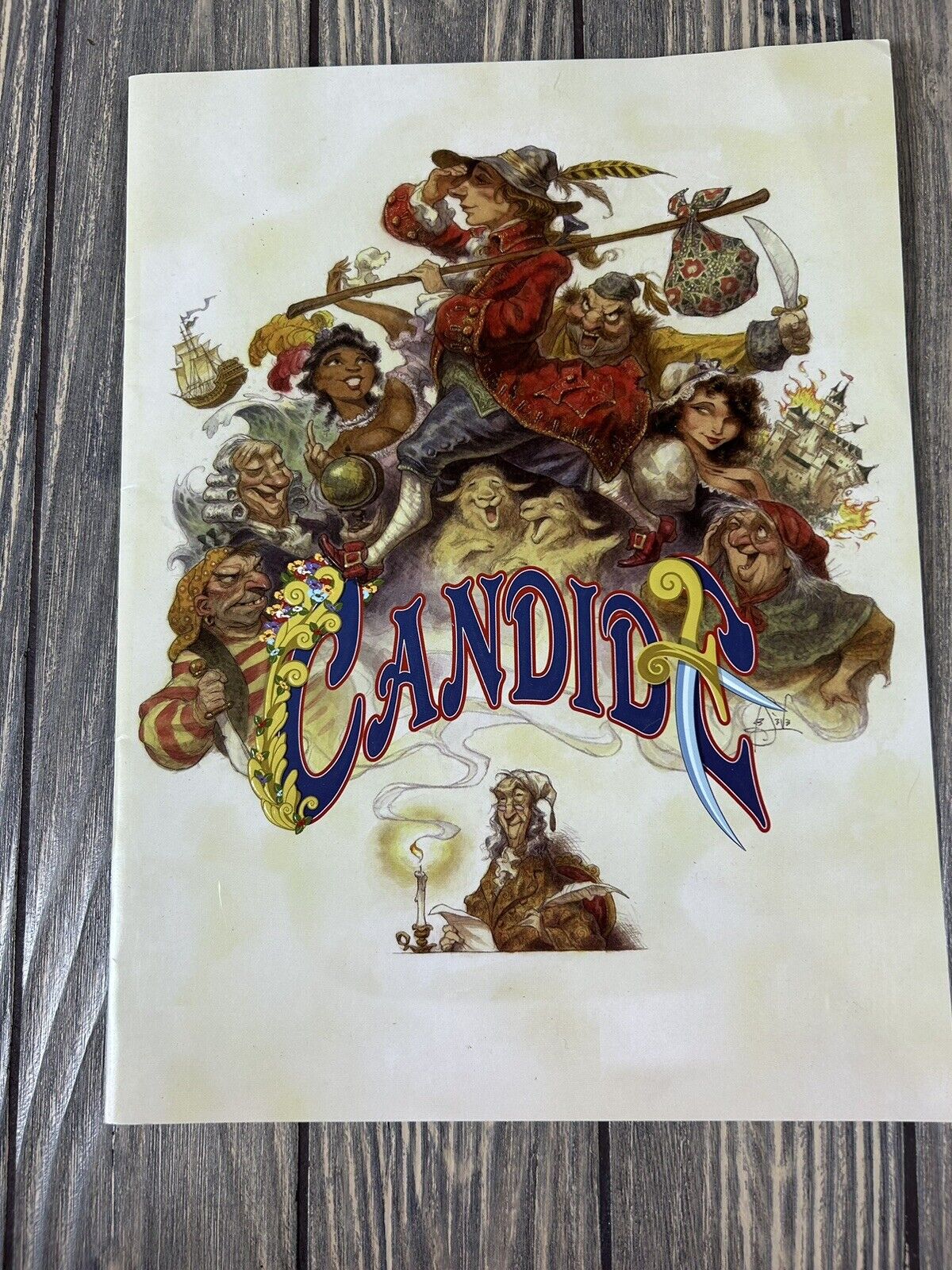 Vintage 1997 Candide Live Inc Program Booklet