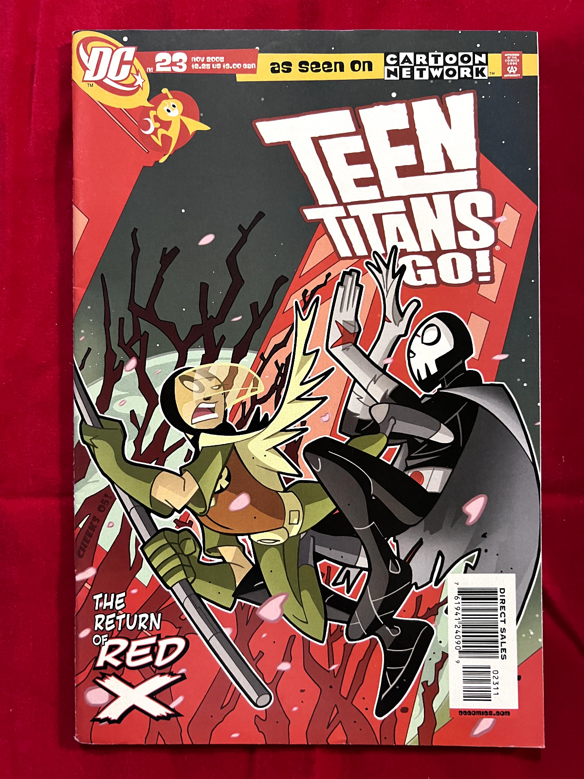 Teen Titans Go #23 (DC 2005) 1st Appearance of Red X Nice Complete Copy Key