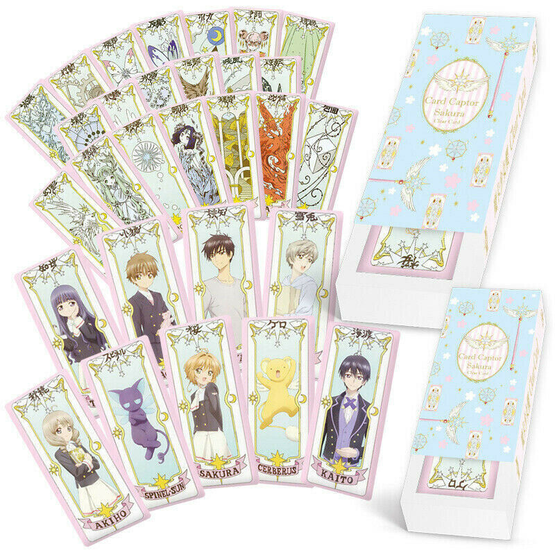 Anime CARDCAPTOR Card Captor SAKURA Clear Transparent Cards Collection Kuro Card