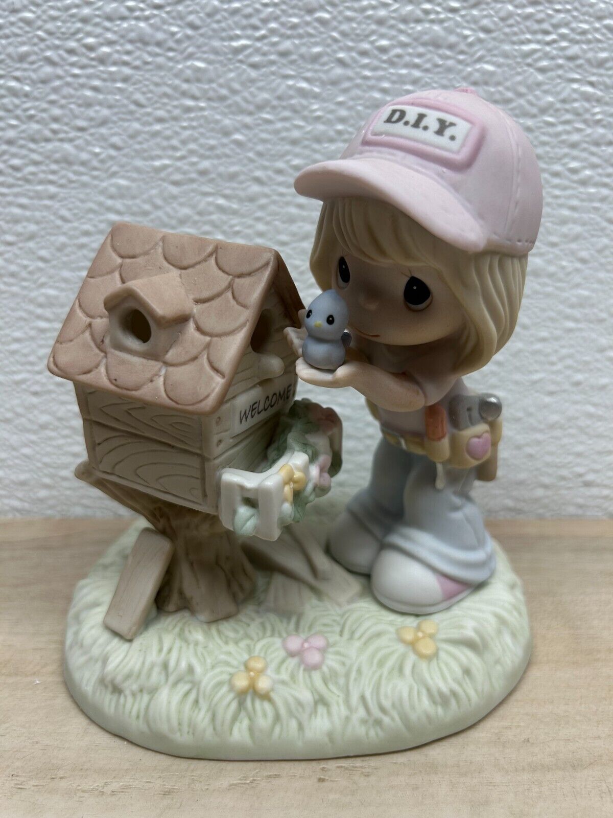 2012 Precious Moments Using My Gifts Brings Happiness Porcelain Figurine