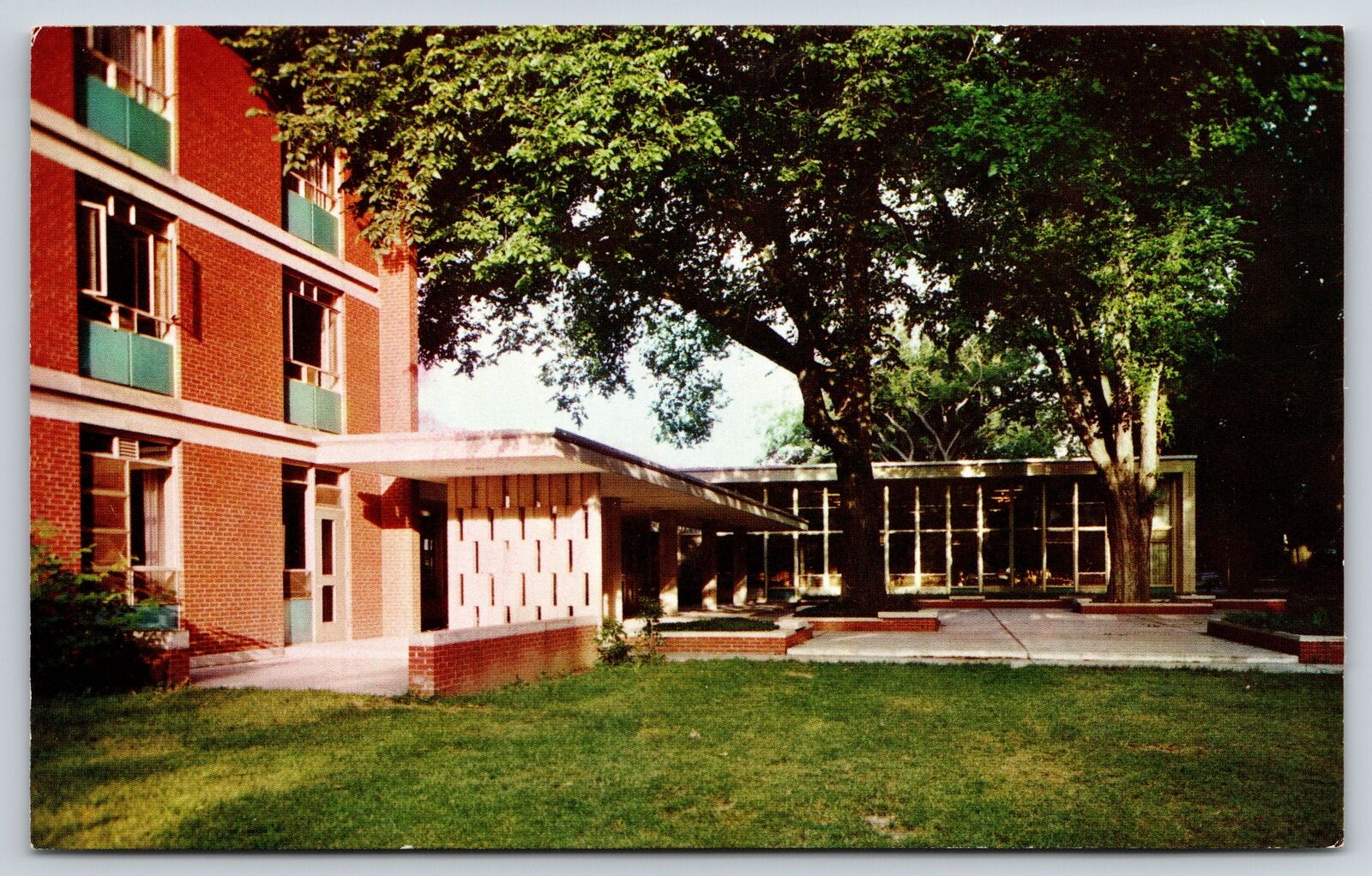 Rock Island Illinois~Augustana College~Westerlin Hall~Women\'s Dormitory~1950s