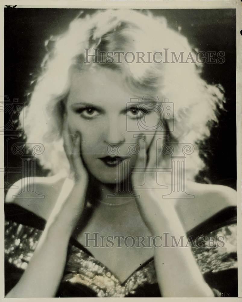 1928 Press Photo Actress Jeanne Williams in Hollywood, California - kfz06115