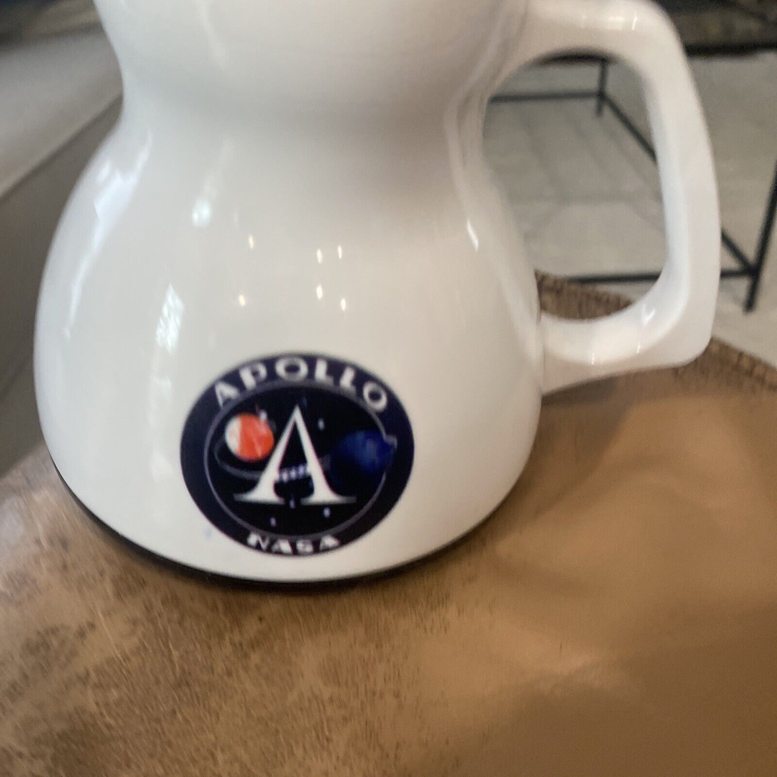 Vintage NASA Kennedy Space Center Apollo Capsule Plastic Travel Mug w/Lid NWOT