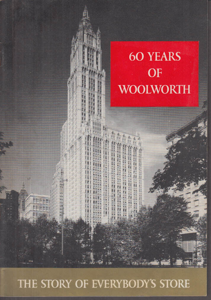 60 Years of Woolworth\'s Everybody\'s Store likely 1939 World\'s Fair handout
