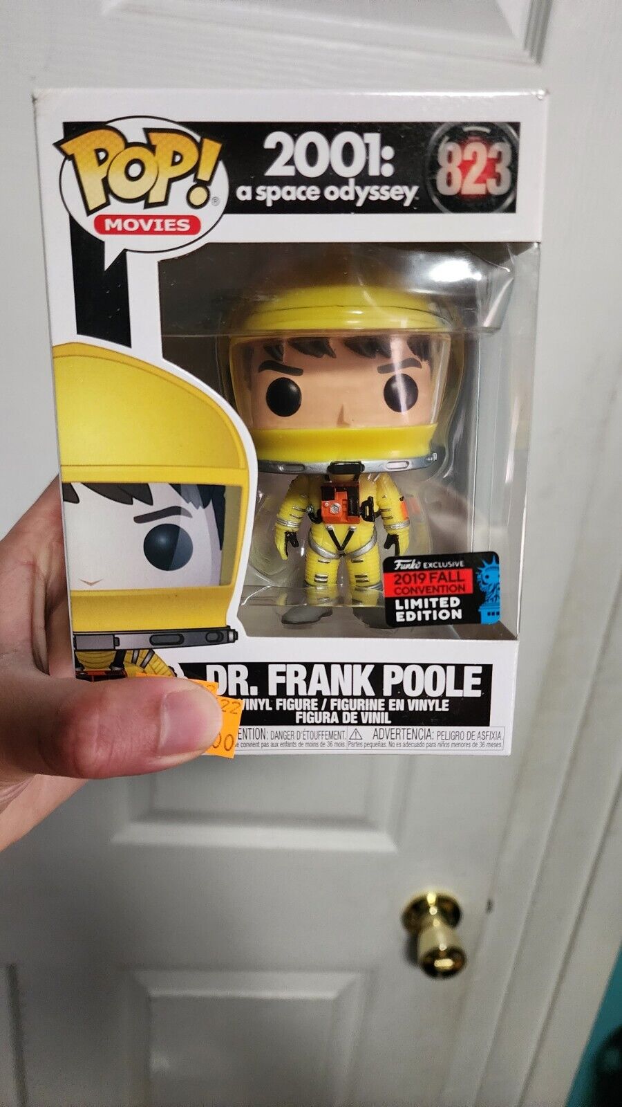 Funko Pop Dr. Frank Poole 823 Fall Convention Exclusive 2001 A Space Odyssey 