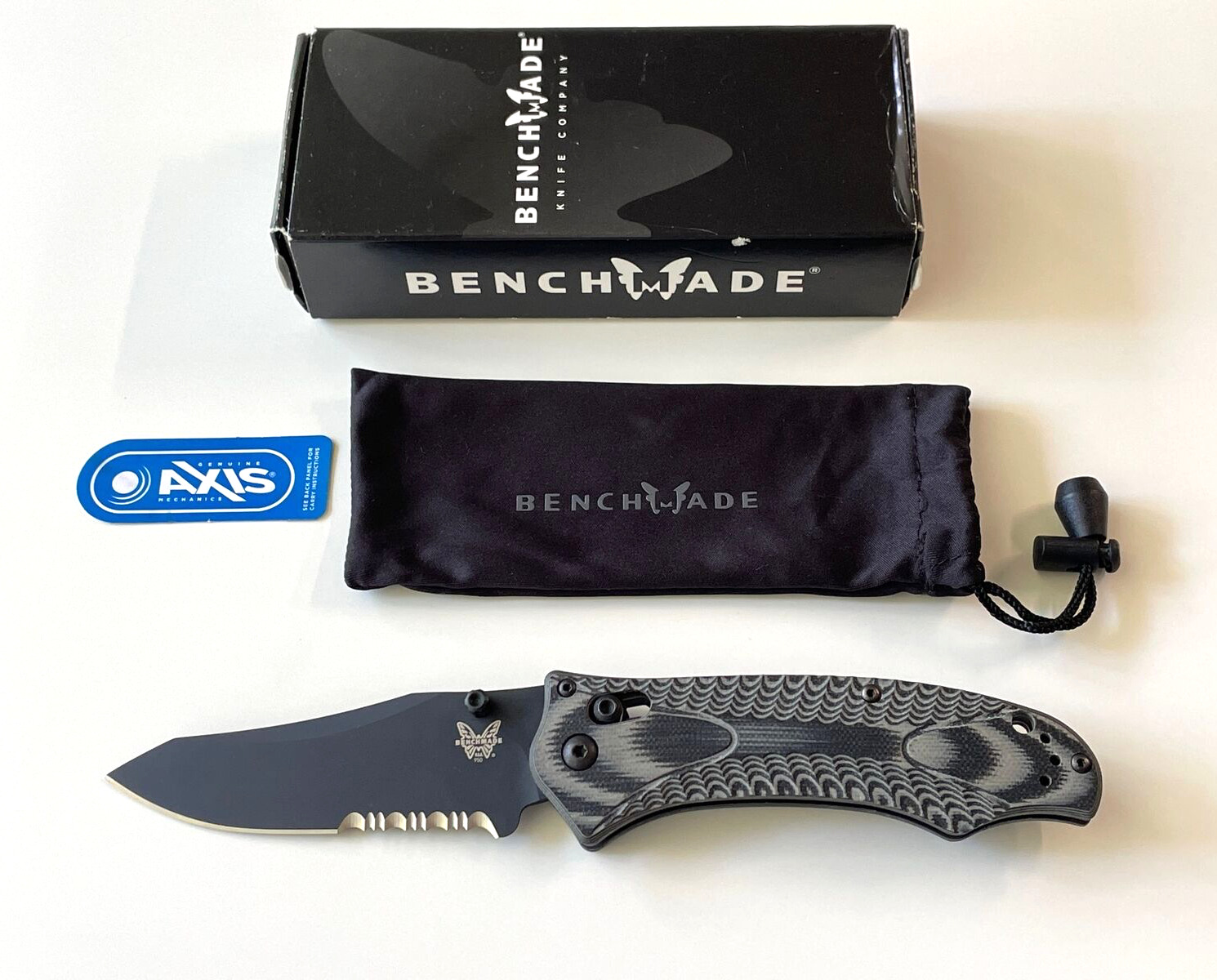 Benchmade 950SBK Rift Osborne Manual Folding Knife 154CM USA