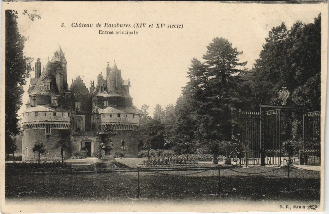 CPA Chateau de RAMBURES (25345)