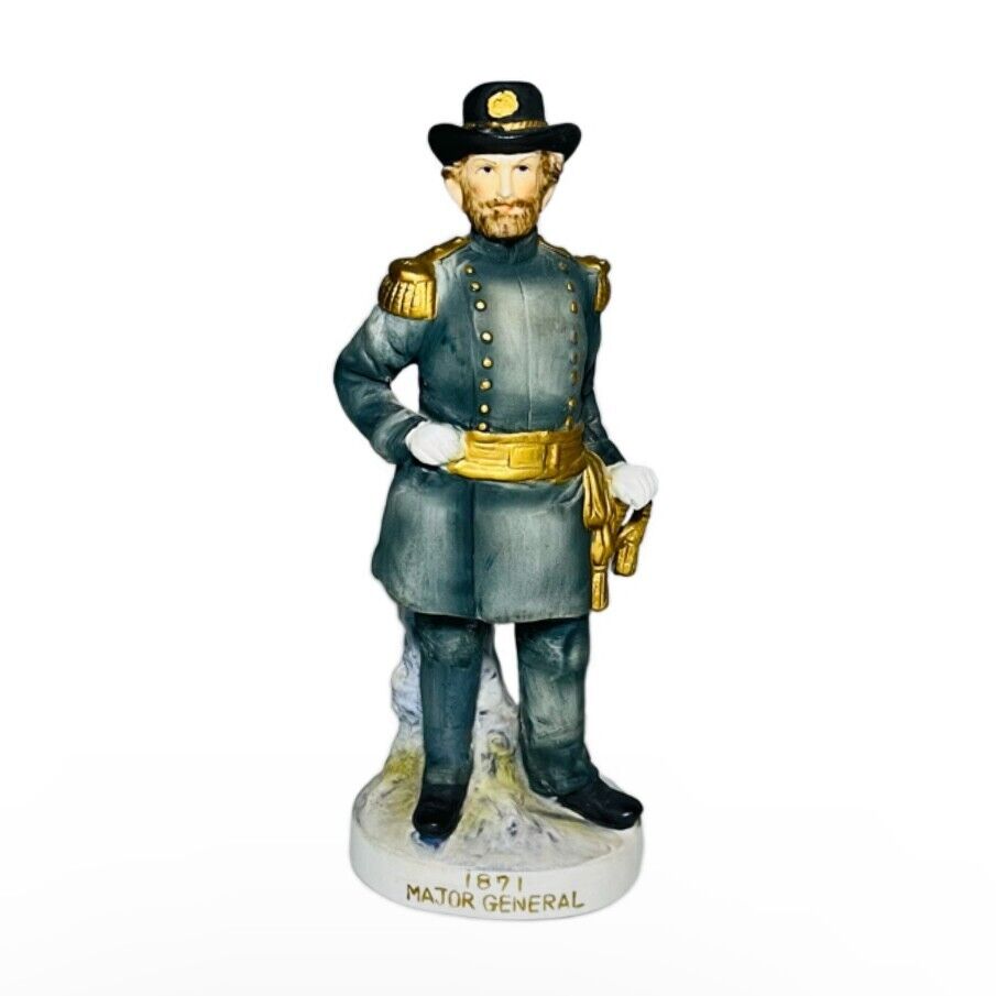 Vintage 1871 Major General Porcelain Figurine Multicolor KW678F Pre-Owned