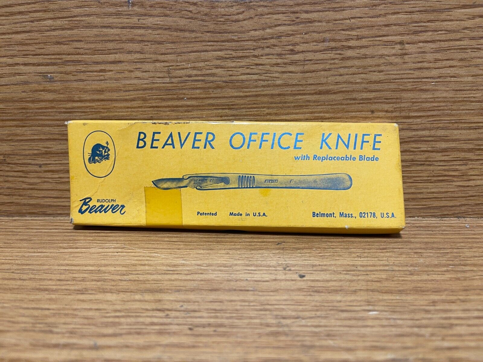 Vintage Beaver Office Knife with Blade