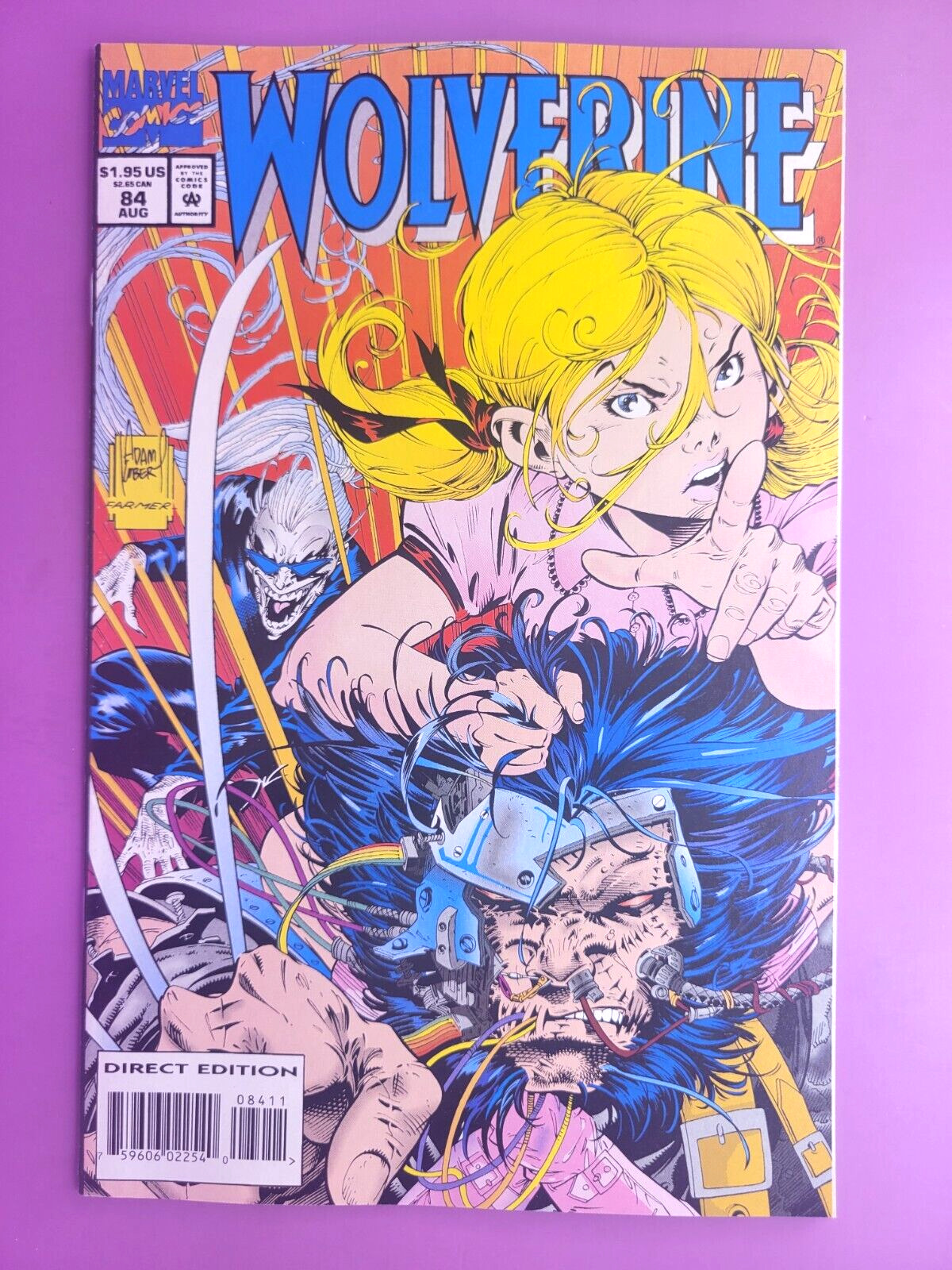 WOLVERINE  #84    VF        1994  COMBINE SHIPPING  BX2468