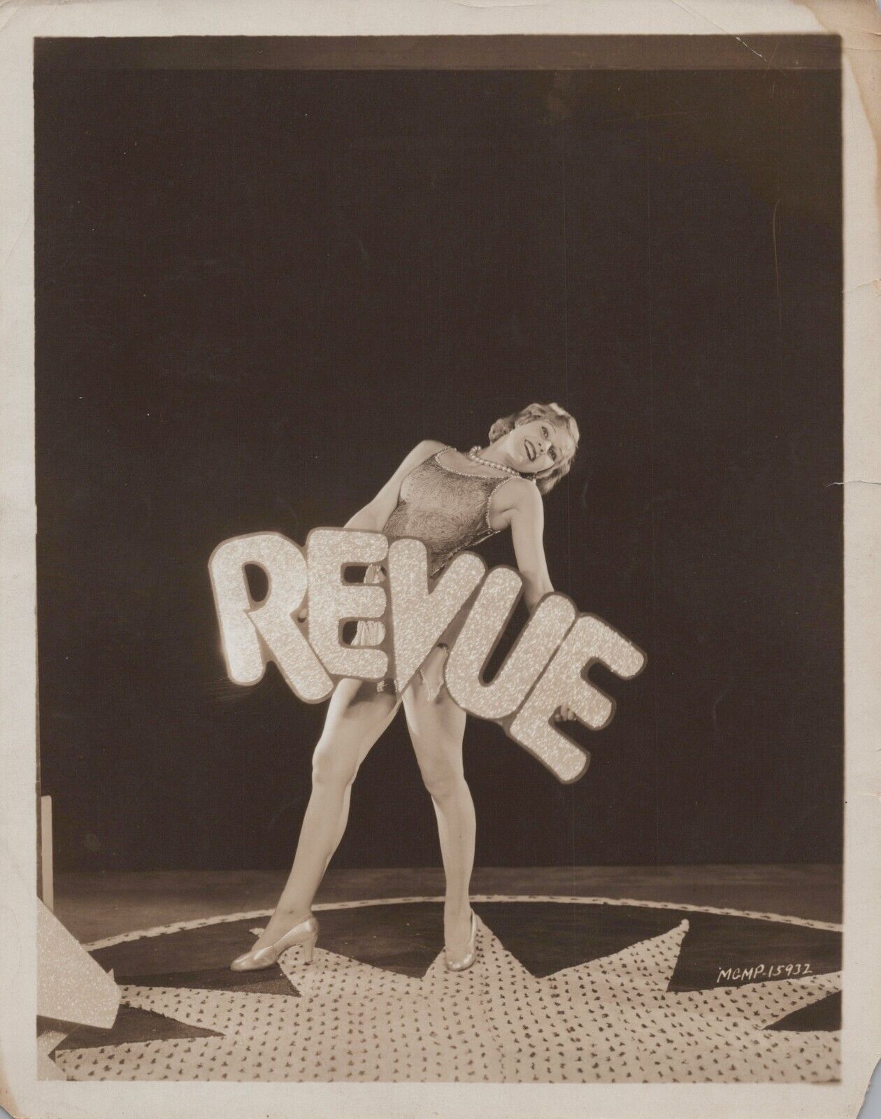 Unknow Actress - Ziegfield Girl (1930s) 🎬⭐ Leggy Cheesecake Vintage Photo K 281