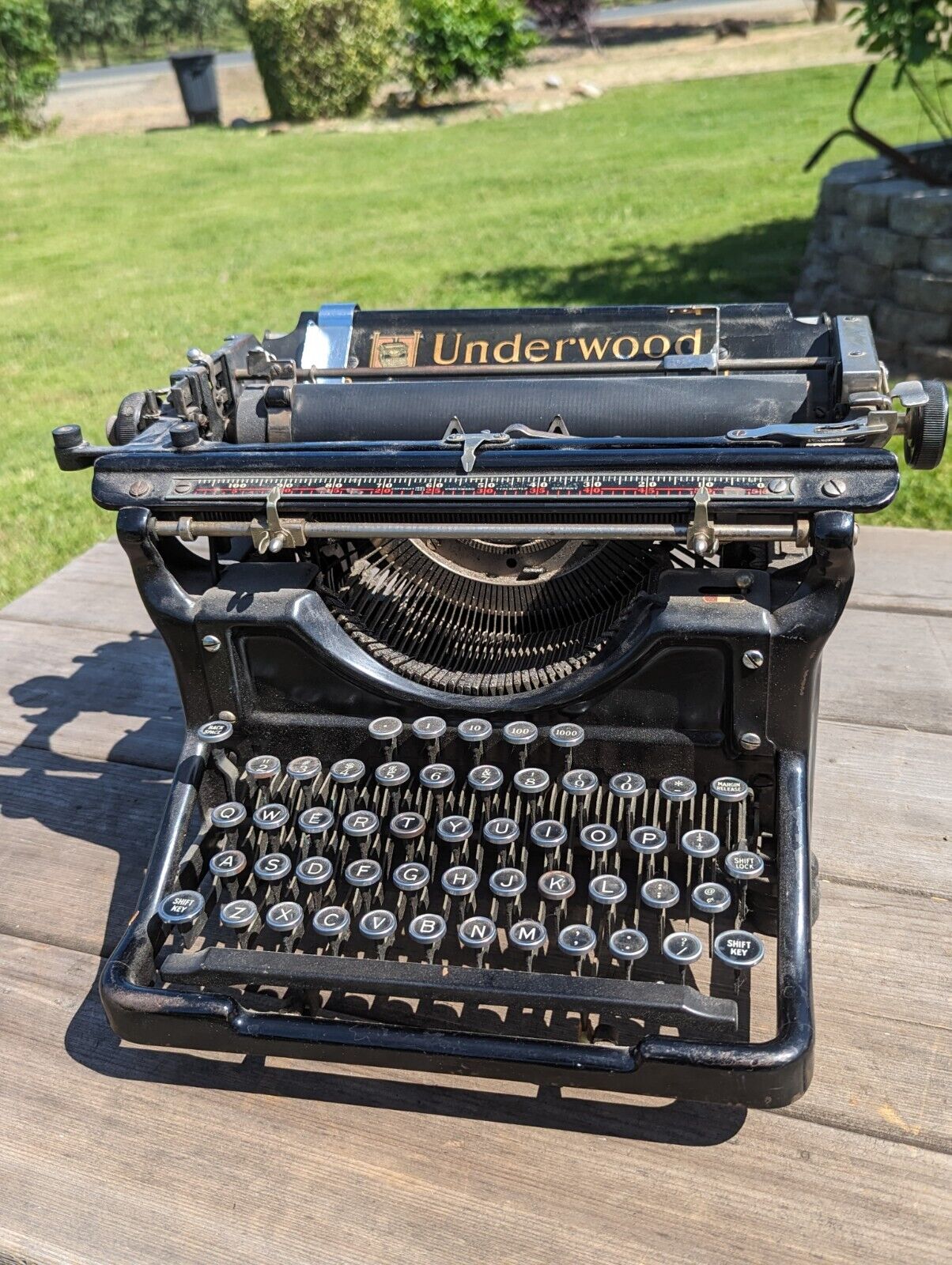 VTG Antique Underwood No. 6 Standard Typewriter 1935 - AS IS