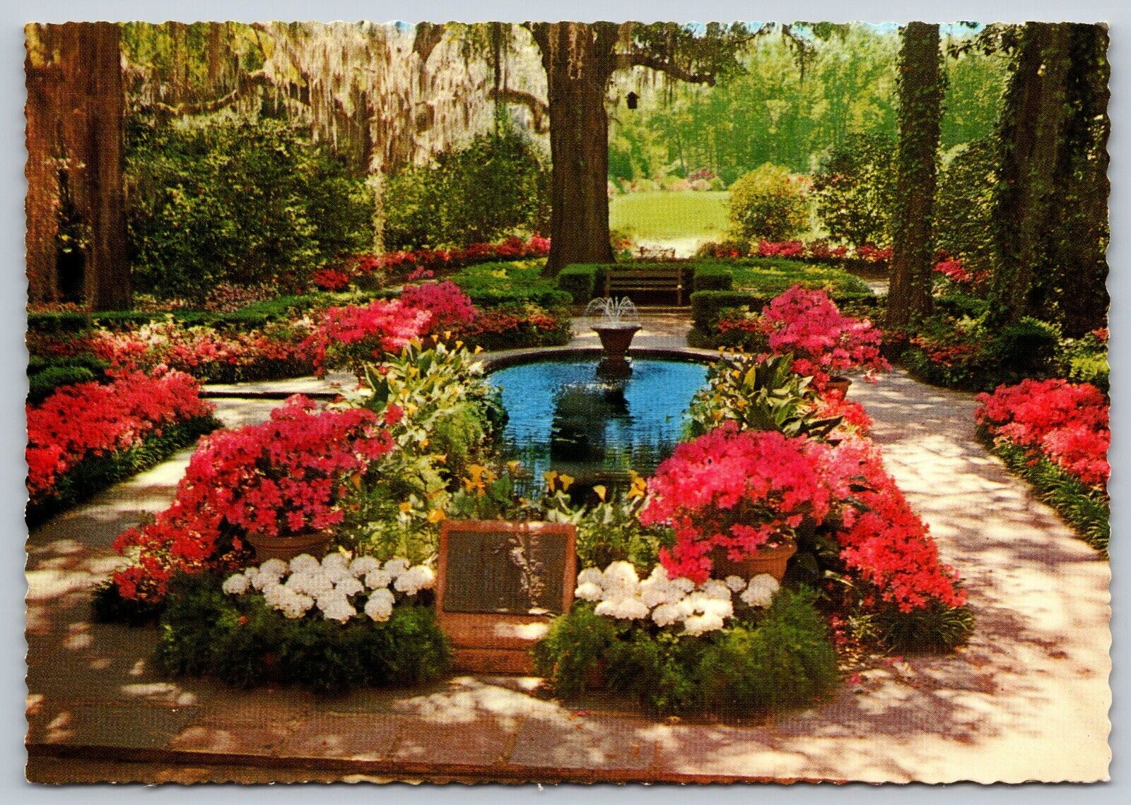 Postcard Postcard Bellingrath Gardens Mobile Alabama Rebecca At  The Well [ es]