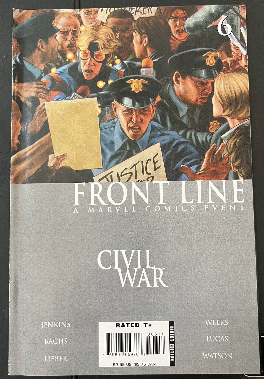 Civil War: Front Line #6 2006 Marvel Comics Comic Book 