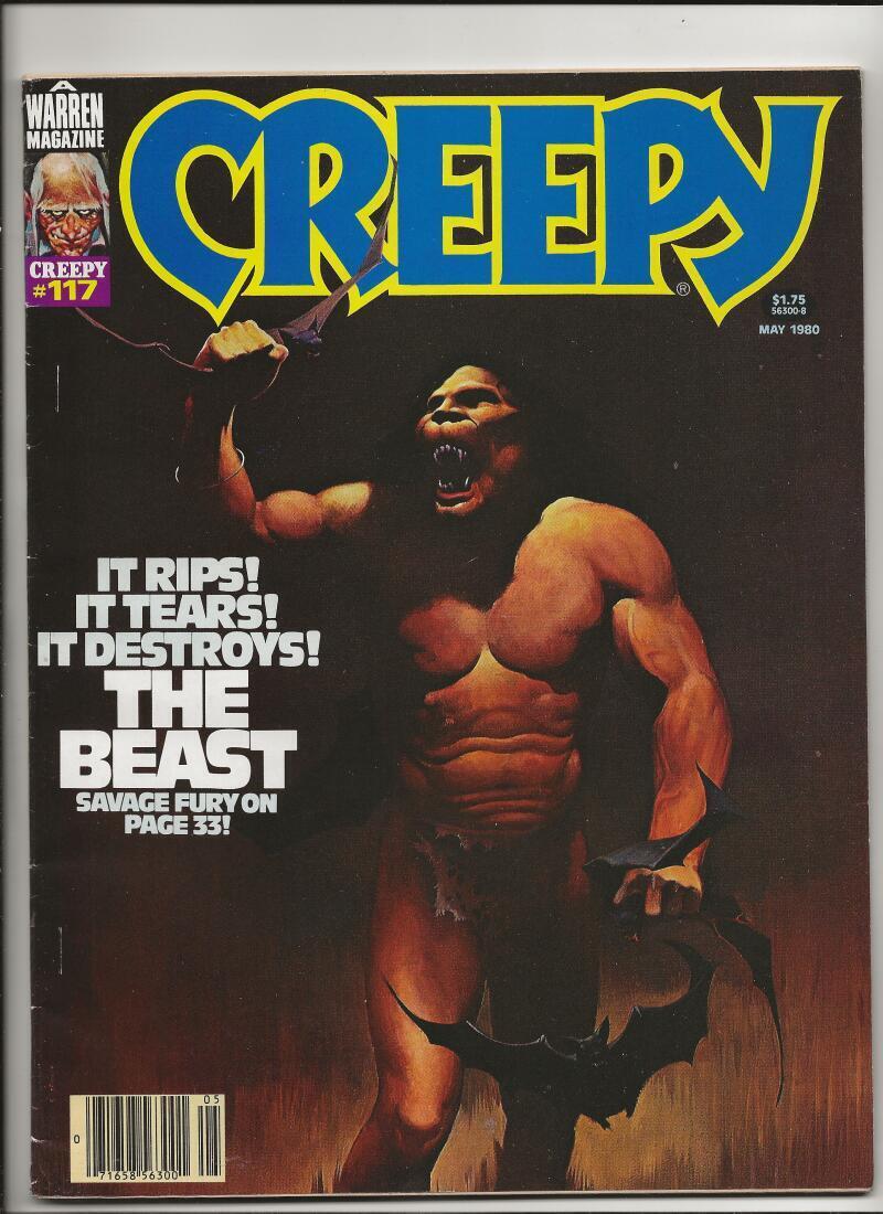 Creepy #117 Ken Kelly The Beast Cover 1980