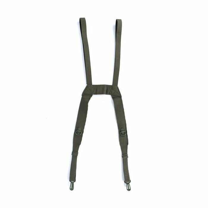 French Combat Harness Suspenders Very Versatile Fast Shipping OD Green