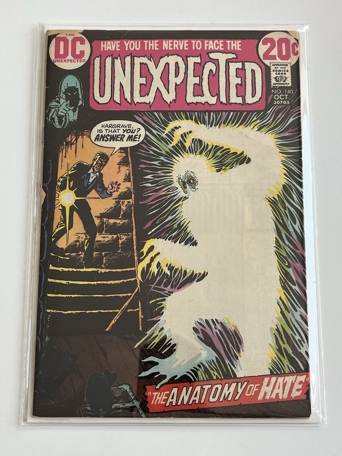 Unexpected #140 (1972) Nick Cardy cover DC Bronze Age Horror