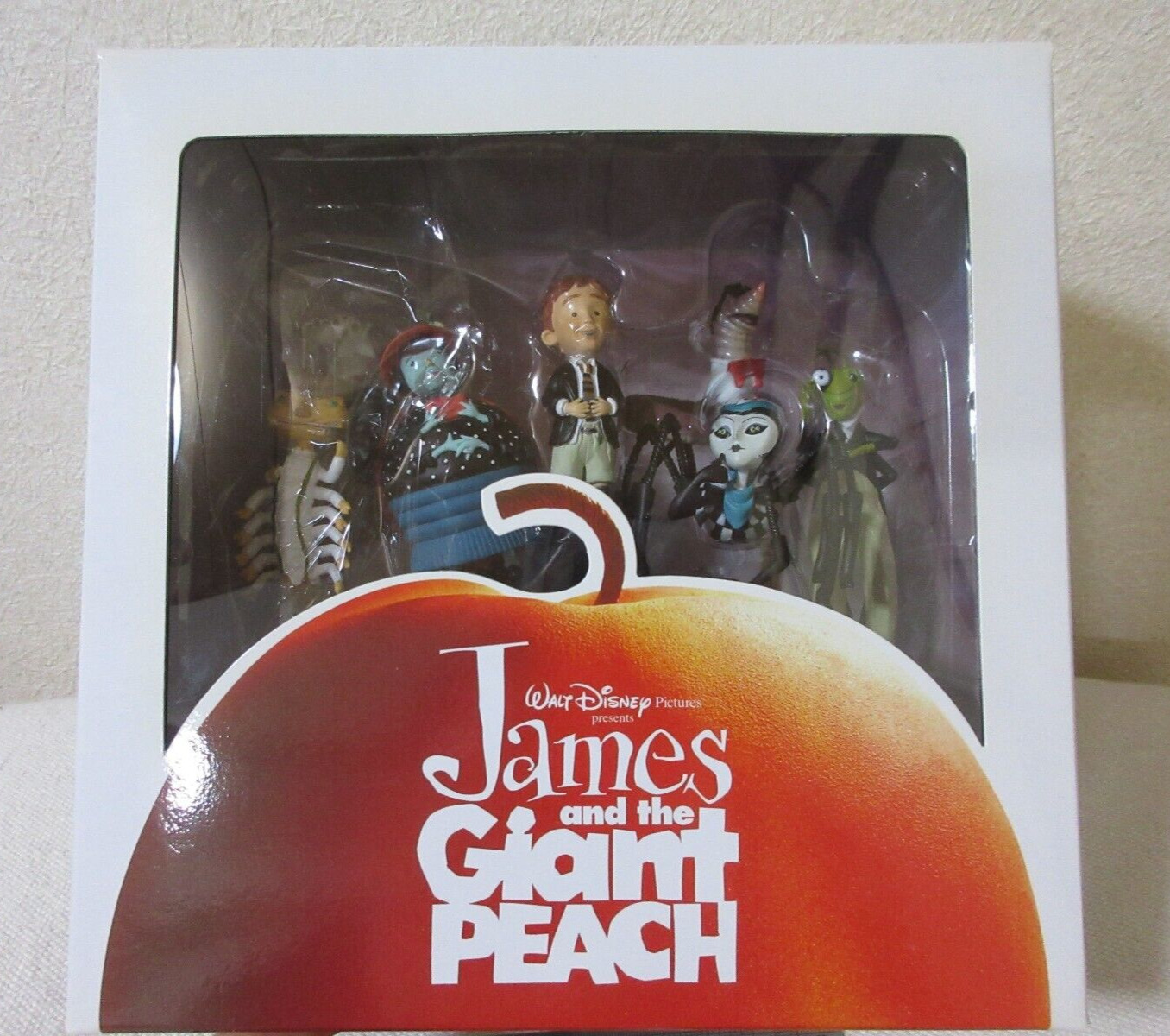 Disney Tim Burton James and The Giant Peach Figure Set of 7 Jun Planning USED