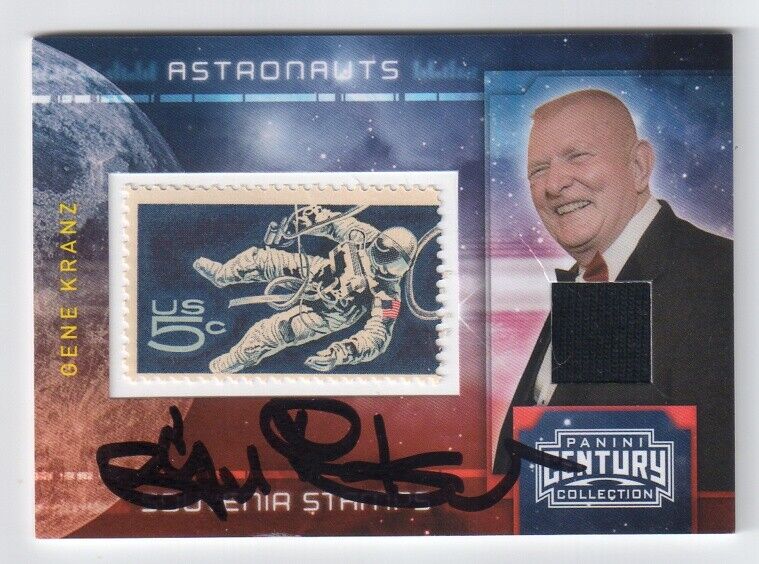 Eugene Gene Kranz Signed 2010 Panini Century Card #9 NASA Apollo 11 13 