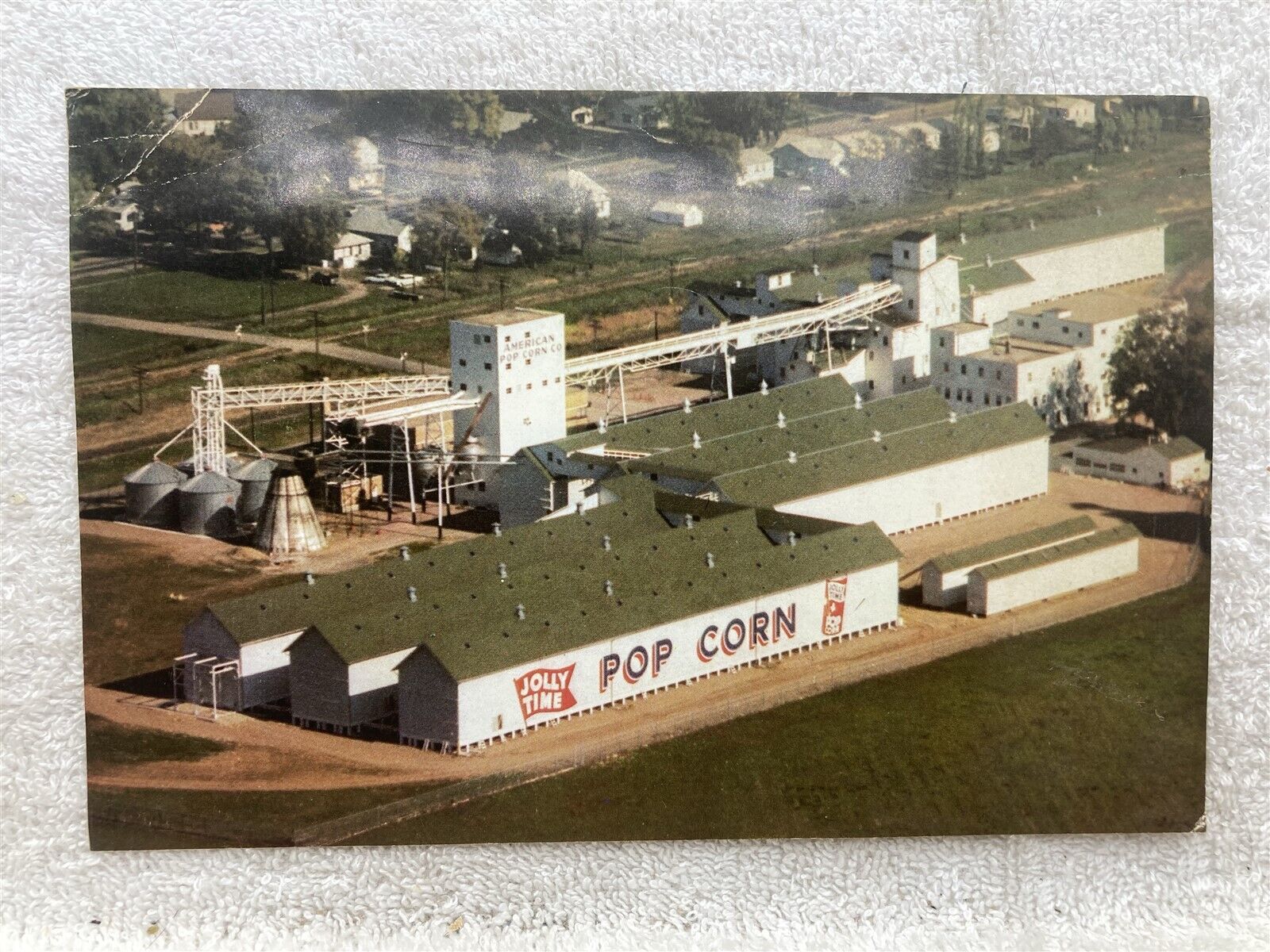 1970\'s 1980\'s Jolly Time Popcorn Jumbo Postcard Sioux City Iowa IA Vtg
