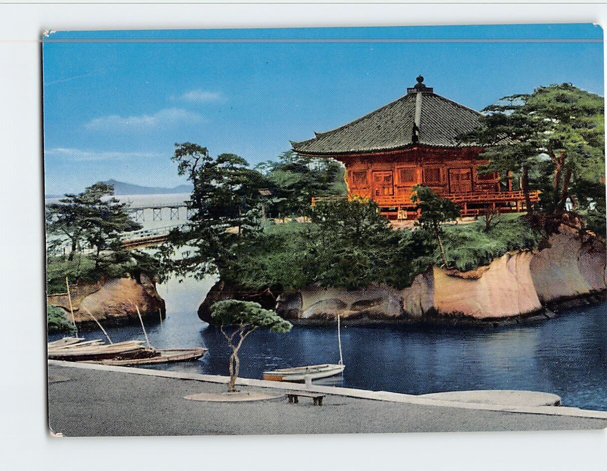 Postcard The View Of Godai Do At Matsushima Japan