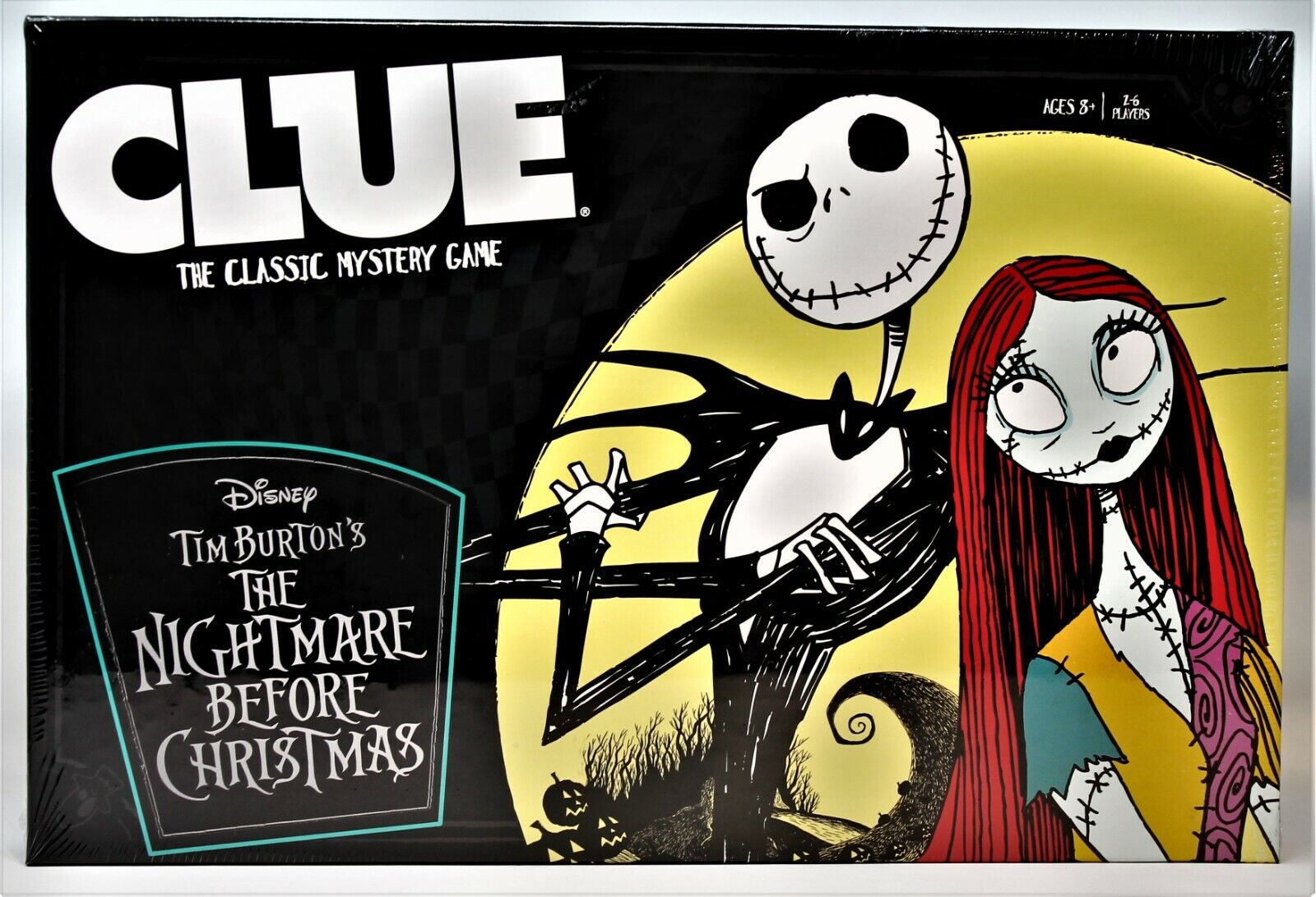 Clue Board Game THE NIGHTMARE BEFORE CHRISTMAS 2020 Version Mystery Tim Burton