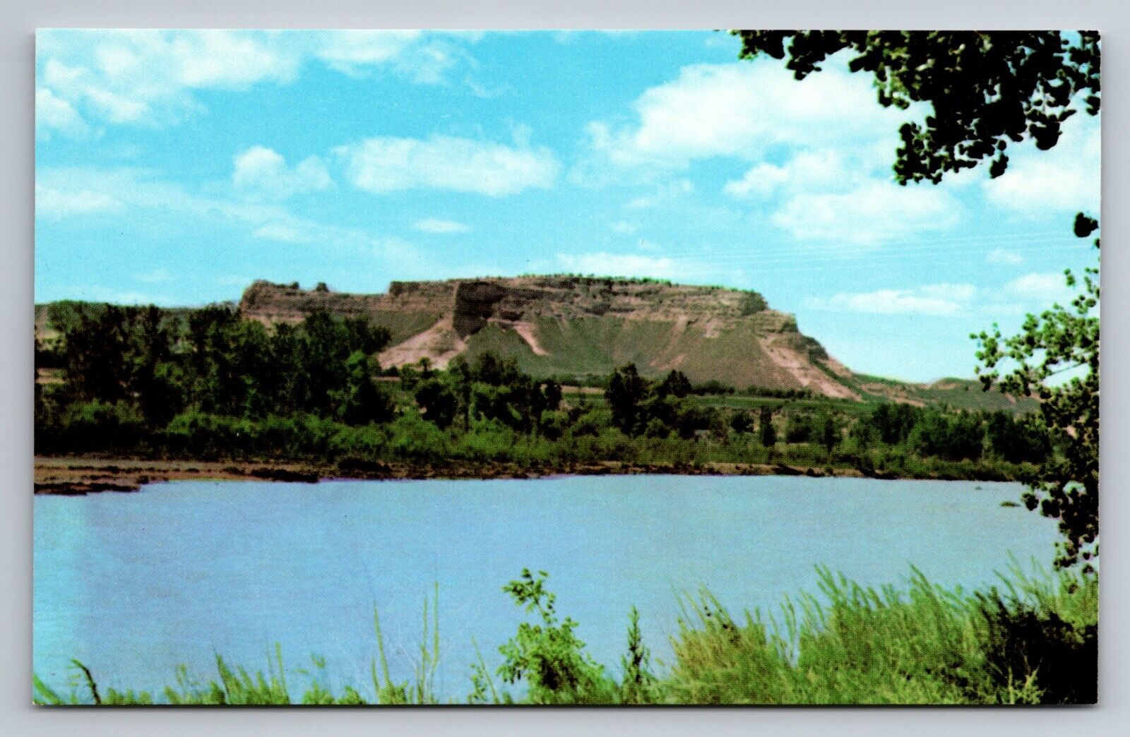 Scotts Bluff National Monument Nebraska Vintage Unposted Postcard