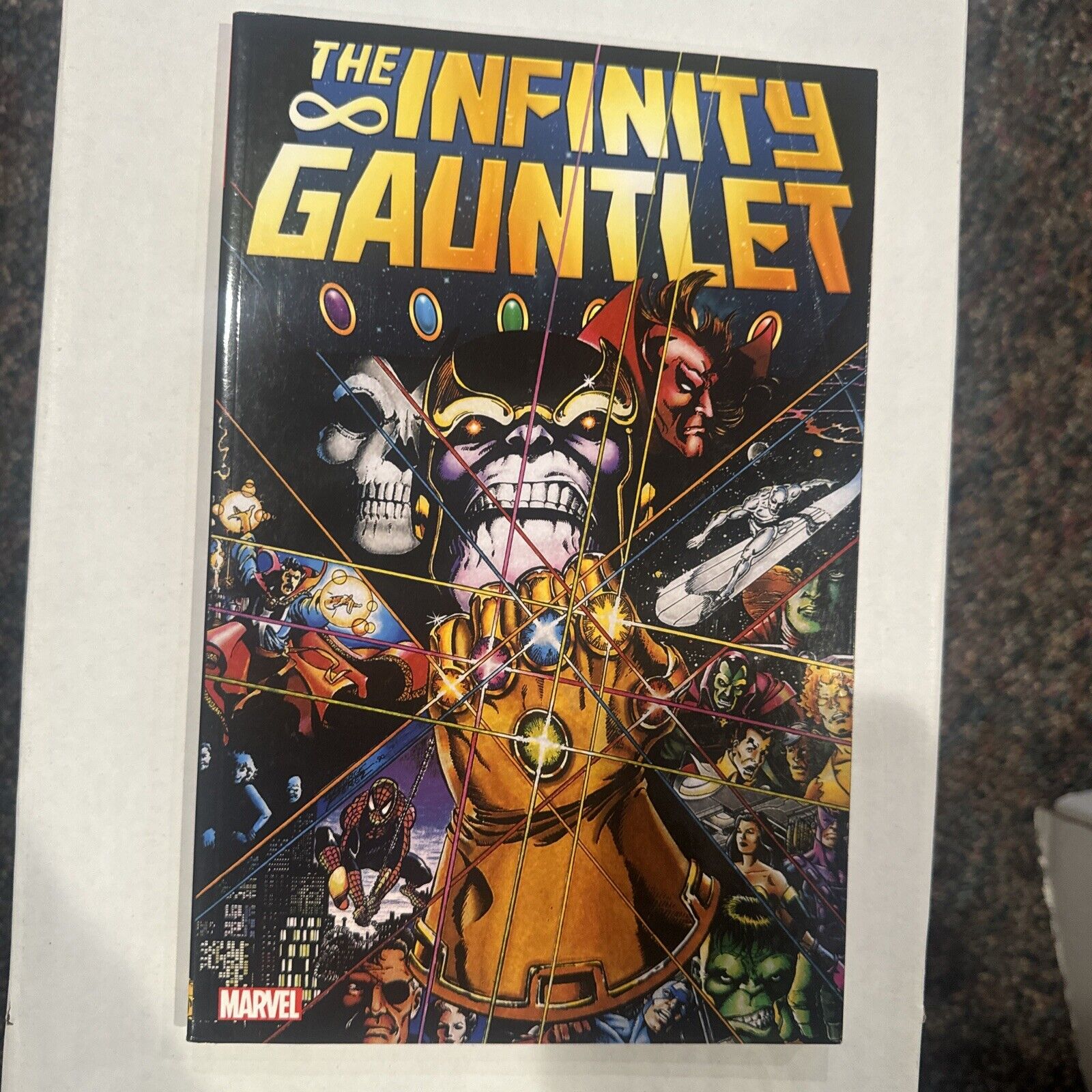 Infinity Gauntlet Tpb SC Graphic Novel Marvel George Perez Jim Starlin Avengers