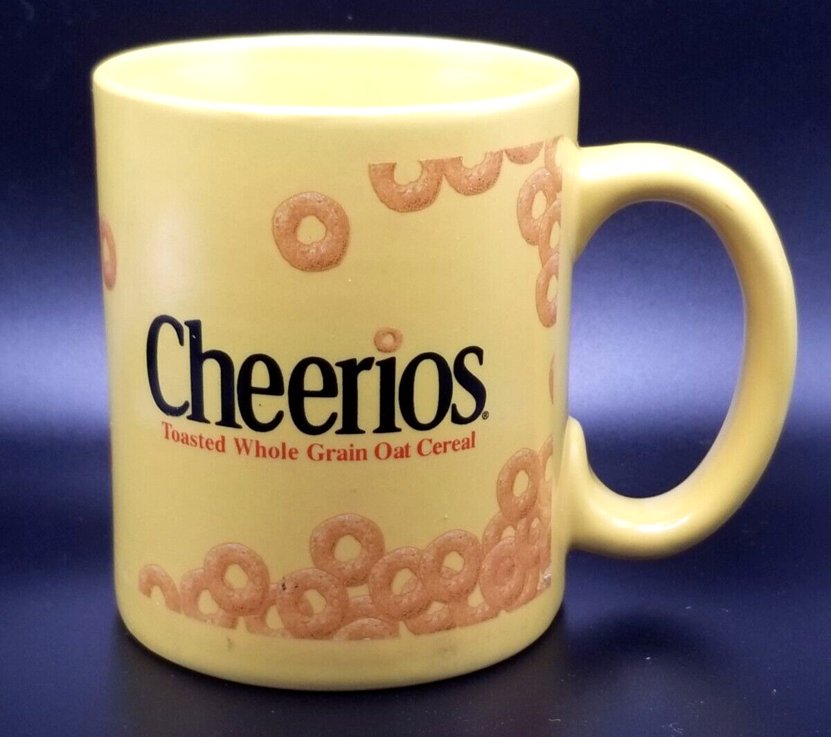 Vintage 2002 CHEERIOS 12 0unce Coffee Mug Sherwood Brands of RI.