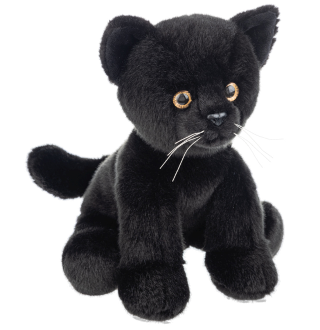 Ganz Heritage Collection Black Cat Plush Stuffed Animal Toy, 11\