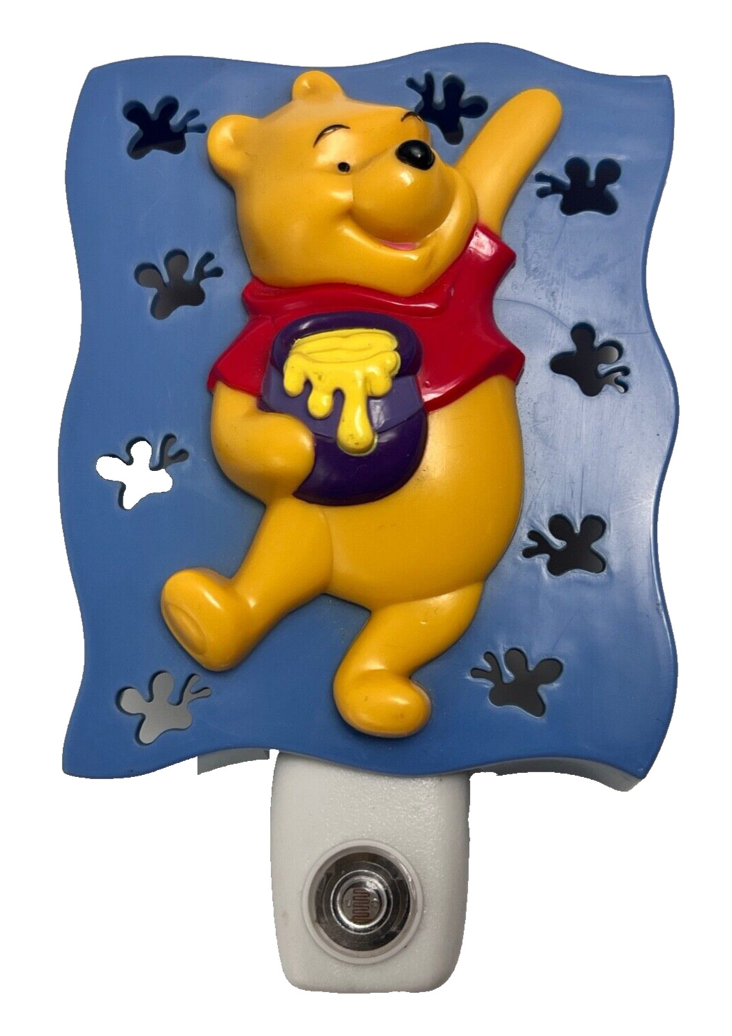 Vintage Disney Winnie the Pooh Honey Pot Night Light