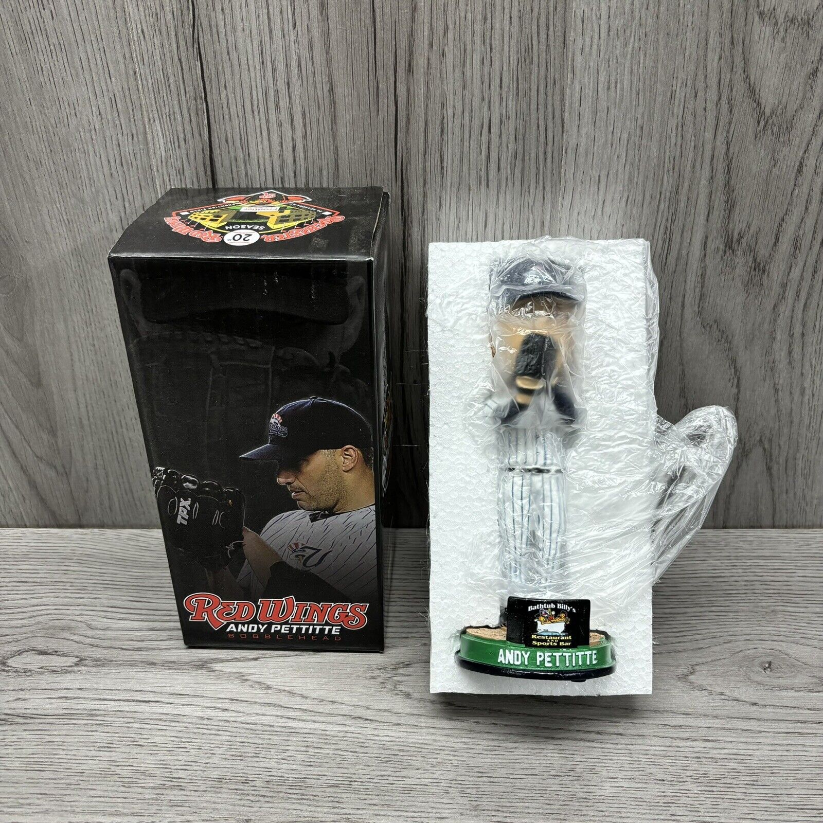 Rochester Red Wings  Andy Pettitte Bobblehead  SGA New York Yankees New In Box