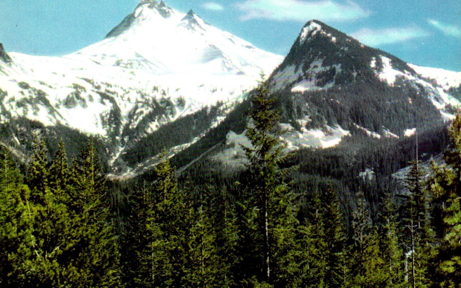 Union Oil Company Mt. Jefferson Oregon Postcard