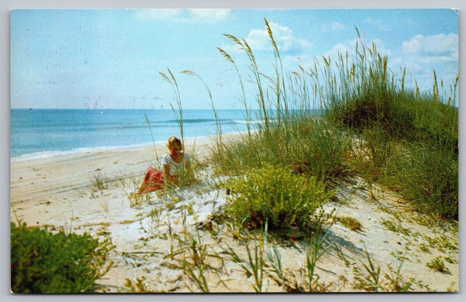 Beautiful Sandy Beaches Florida FL Postcard UNP VTG Koppel Unused Vintage Chrome