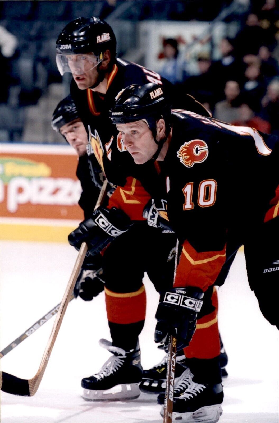 PF23 2000 Original Photo DAVE LOWRY CALGARY FLAMES NHL ICE HOCKEY LEFT WING