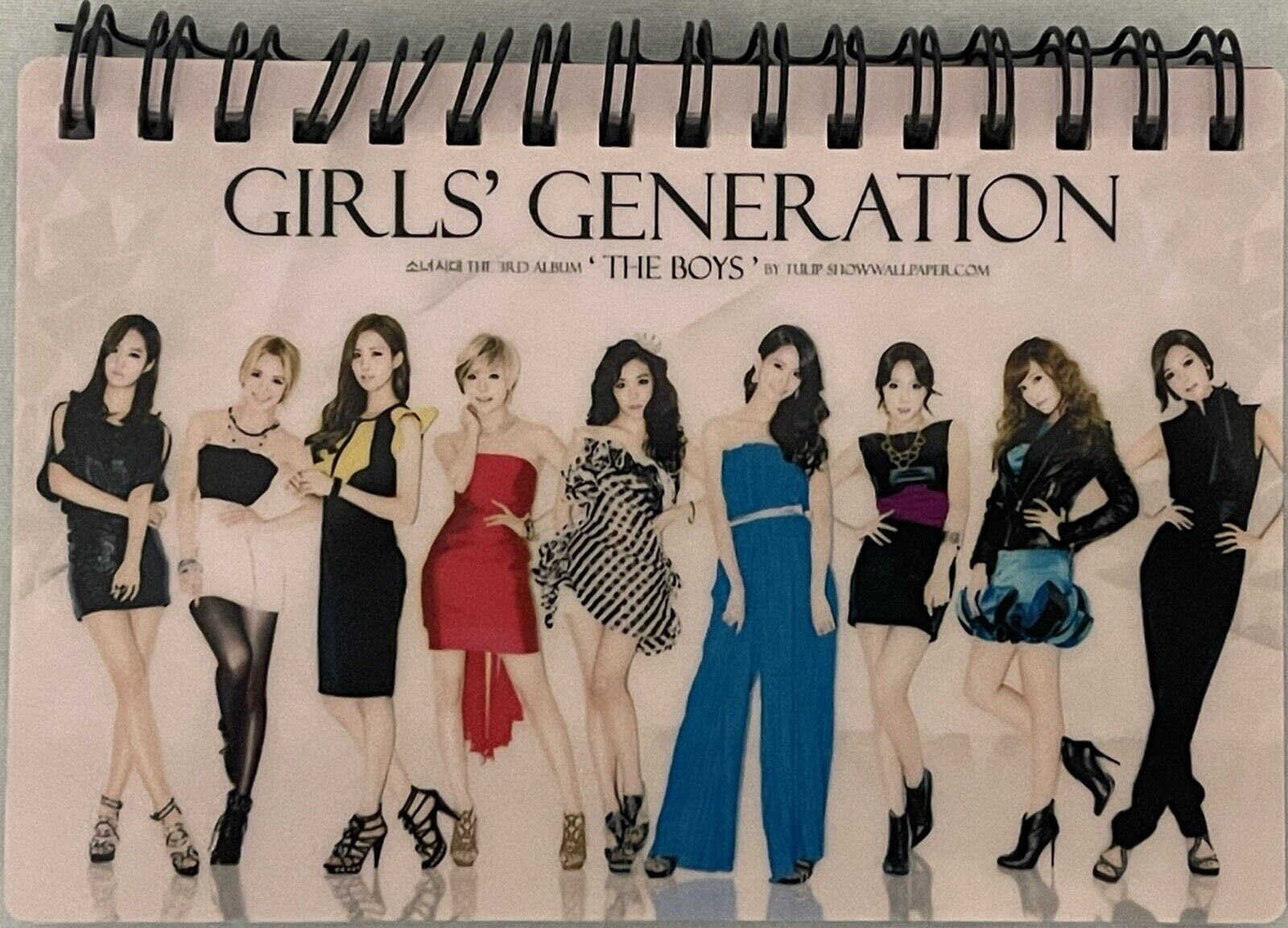 Girls’ Generation SNSD Small Spiral Bind Notebook Stationery K-pop Hot Korean