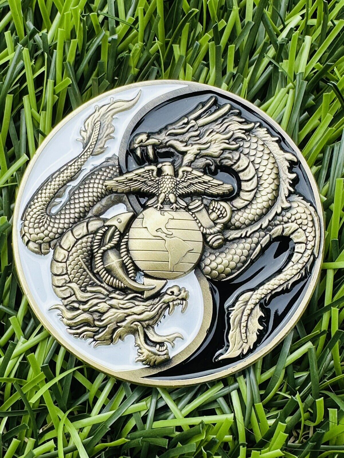 Amazing USMC Marine Security Guard Det Challenge Coin MSG Shenyang, China