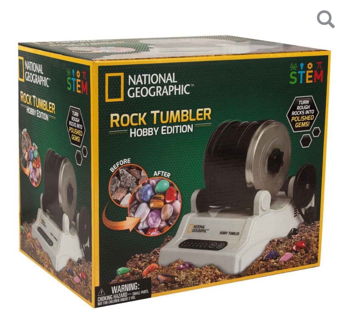 National Geographic Rock Tumbler Hobby Edition Kit