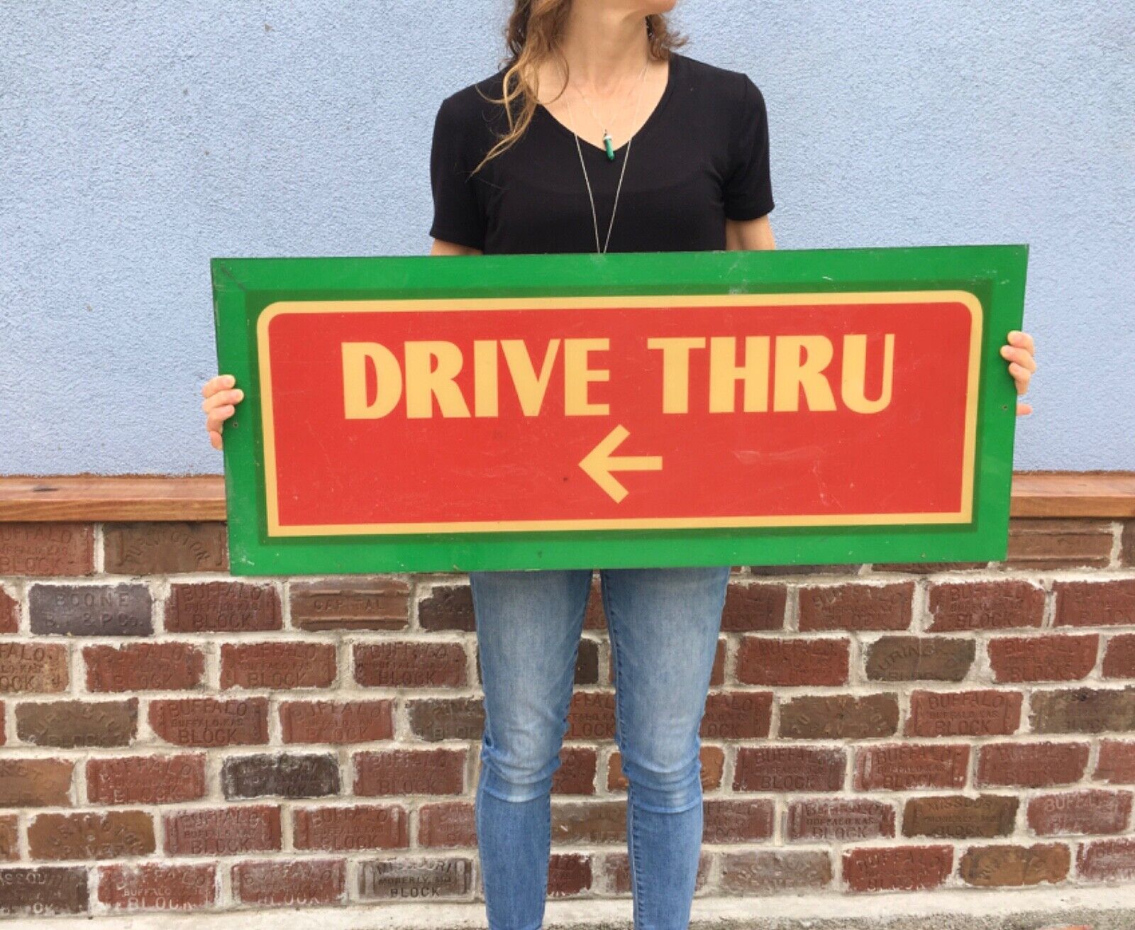 Vintage McDonalds Drive Thru sign Hard to Find
