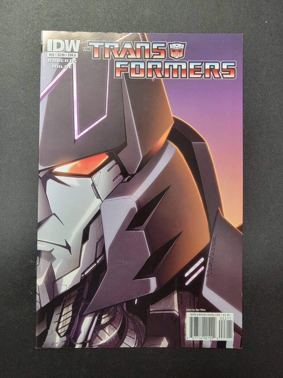 Transformers 22 A (2nd Series) 2011, Connecting Megatron Variant IDW Comics  NM-