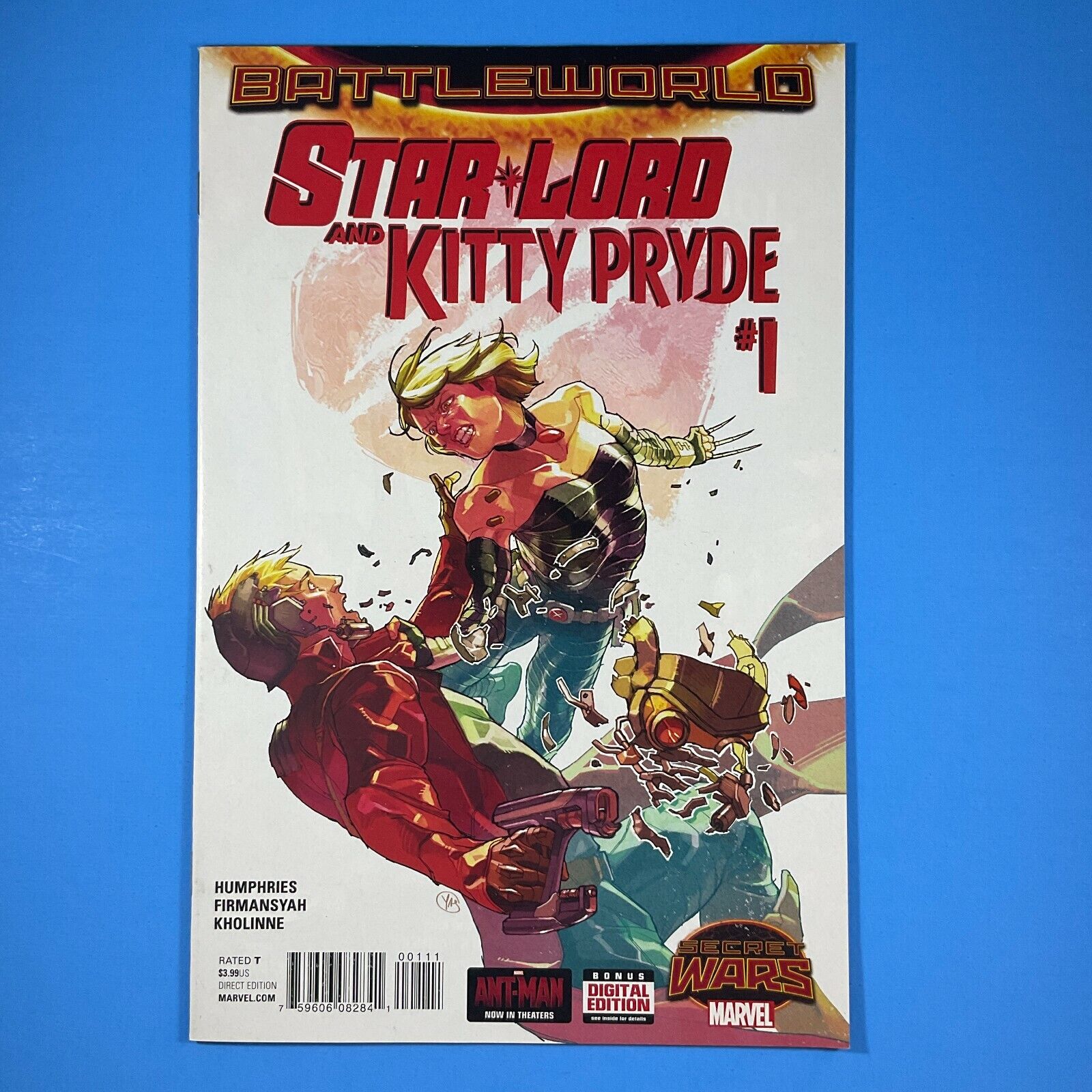 Star-lord and Kitty Pryde #1 Marvel Comics X-Men 2015 Secret Wars Battleworld