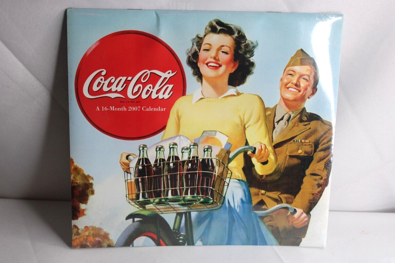 Vintage Coca Cola Coke Calendar, 16 Month 2007 Calendar Factory Sealed
