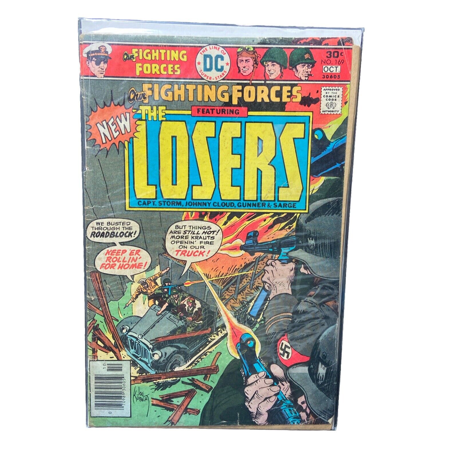 Our Fighting Forces Featuring The Losers #169 DC Comics Bronze Age