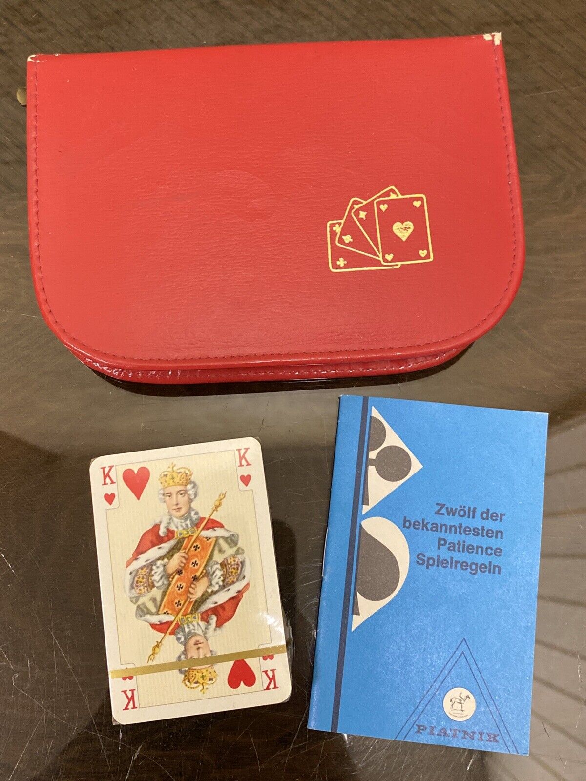 VINTAGE RARE AUSTRIA PIATNIK PLAYING CARDS WITH BOX NOS, 1976\'s