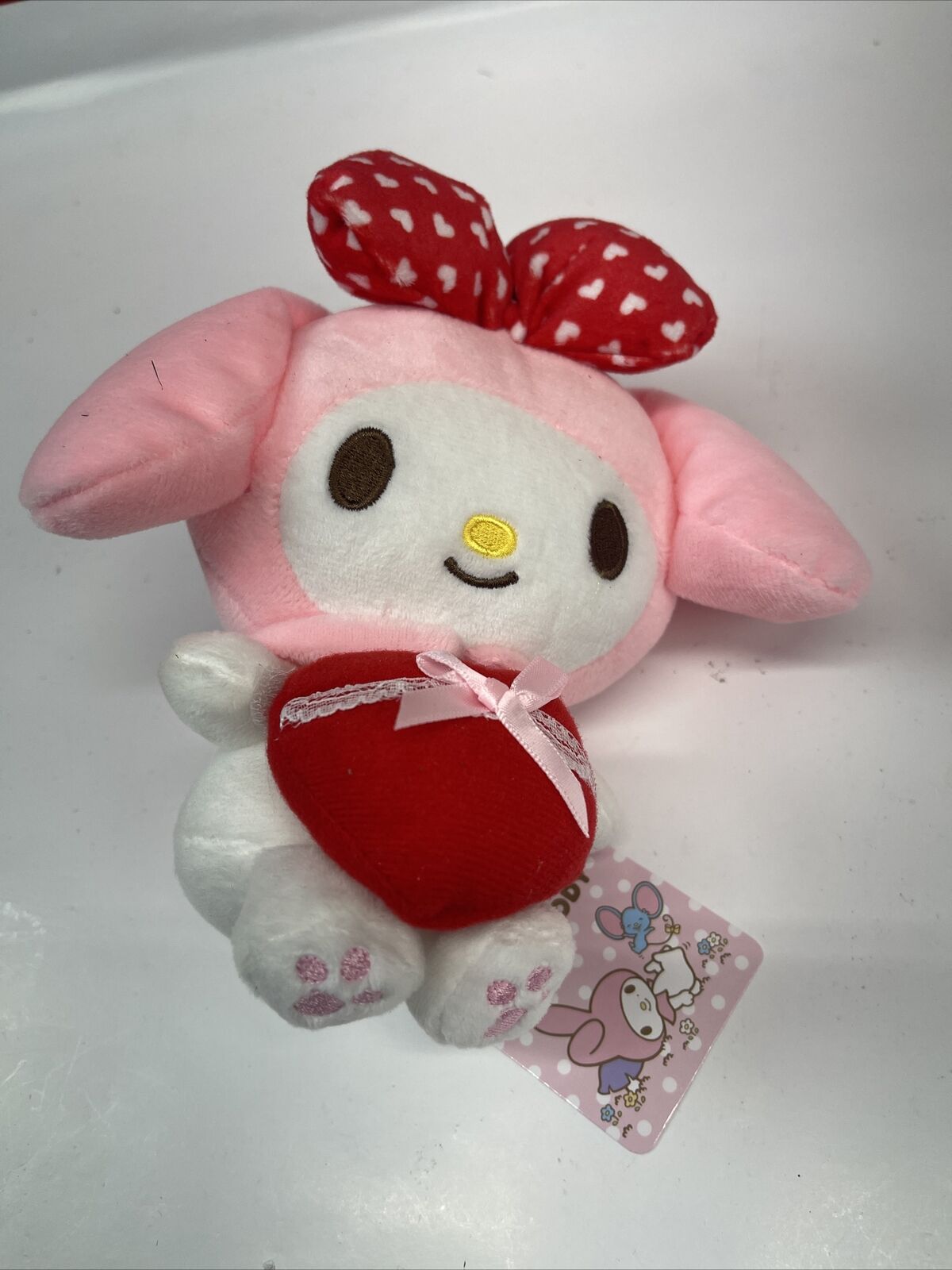 Yume Twins Exclusive My Melody Heart Plushie (New, Shipping from the USA)