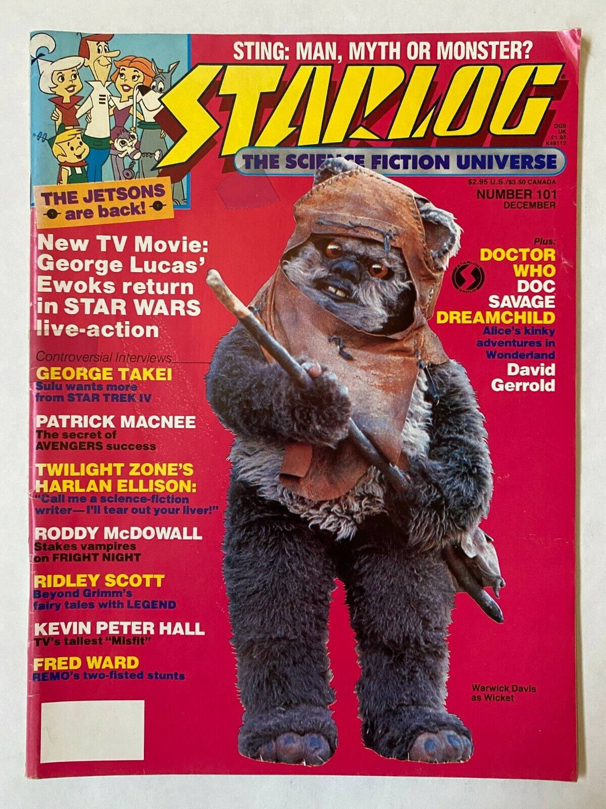 STARLOG #101 - 1985 November Featuring Star Wars On Cover VINTAGE