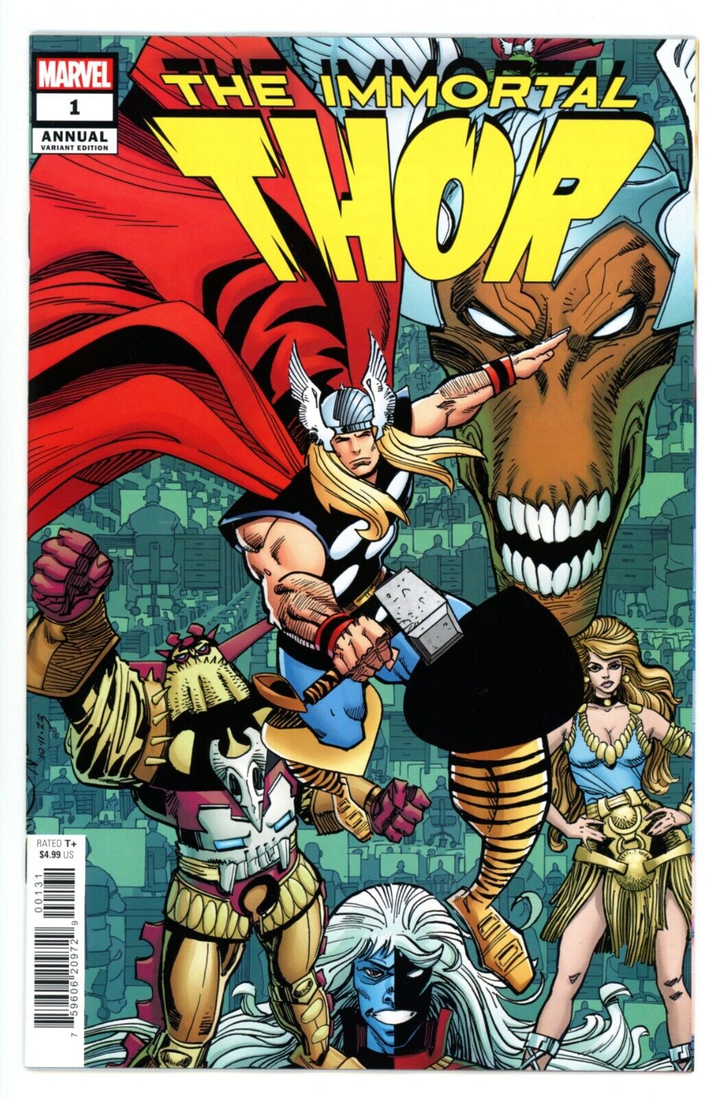 The Immortal Thor Annual #1 . Walt Simonson Variant .  VFNM 🟦UNREAD🟦
